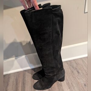 Stuart Weitzman Black Over the Knee Boots